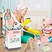 deAO Kids Cleaning Set, 20 PCS Pretend Play Housekeeping Supplies Kit ,Includes Real Working Vacuum Cleaner, Kid Broom, Spray Bottle,Toy Cleaning Set Gift for 3 4 5+Kids
