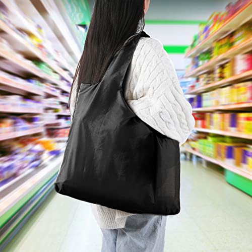 TSHAOUN 3PCS Reusable Shopping Bag, Large Foldable Shopping Tote Bag - Image 4