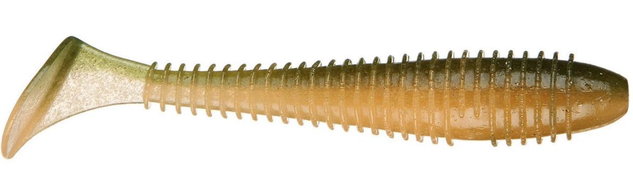 Keitech FS38470 Artificial Fishing Bait, Shad, 3.8