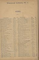 Winnowed Anthems for Quartet and Chorus Choirs No. 1 and No. 2 Combined B00LMJDZZ0 Book Cover