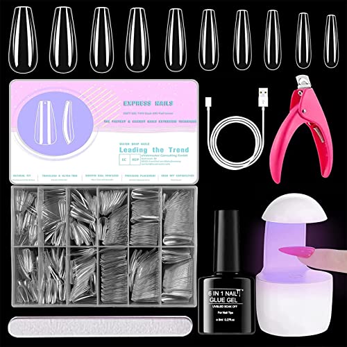 BOOLAVARD 10 X Extra Starker Nagelkleber Für Künstliche Nägel – Professionelle Qualität, Schnell Trocknend, Salonerprobt