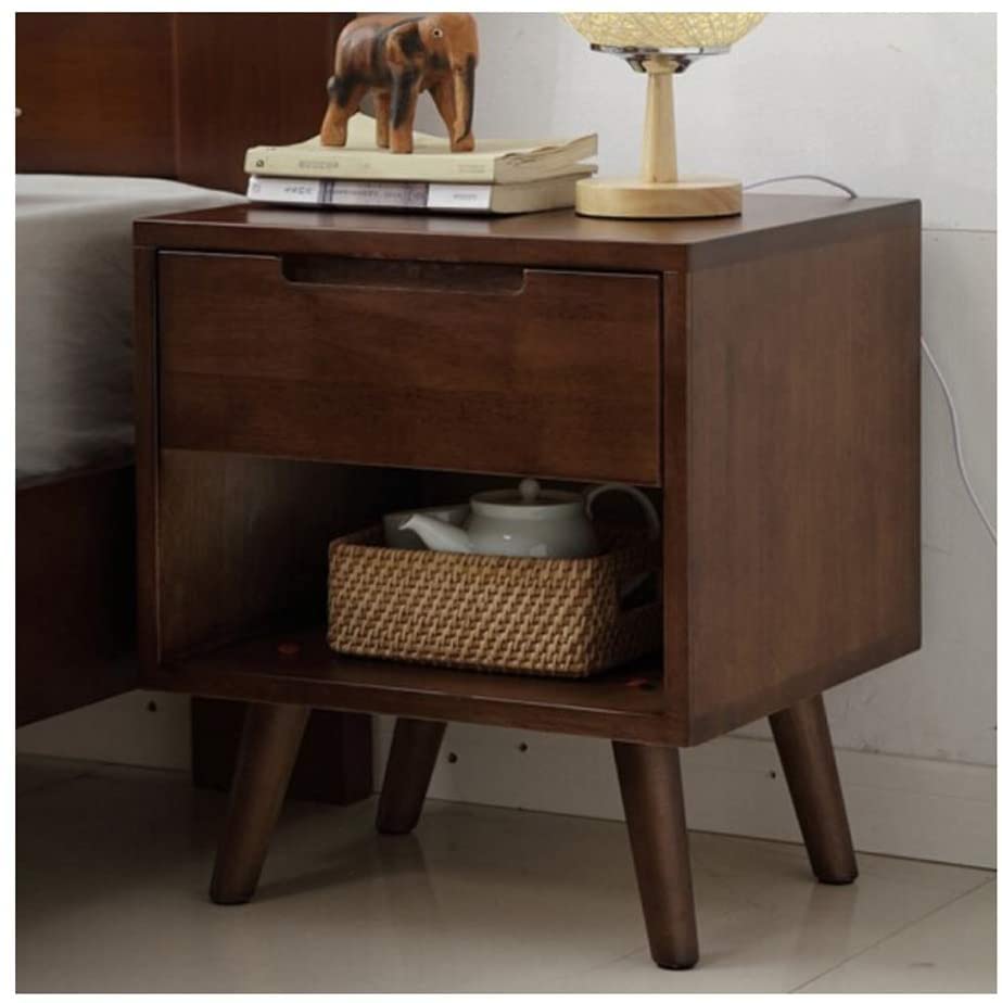 Table de chevet vintage pour chambre à coucher résolvant le désordre