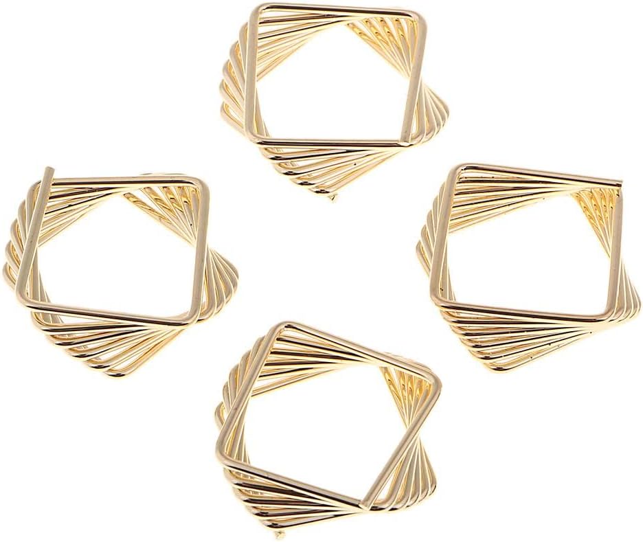 Xiaojikuaipao 4 Pieces Novelty Fashion Jewelry Making Findings Accessory DIY Crafts Metal image 4