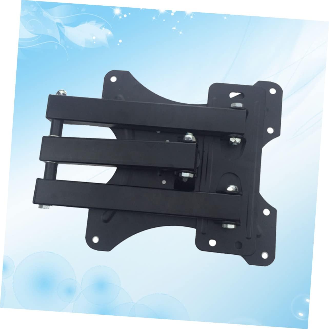 Universal 14-42 Inch Rotated Holder TV Wall Mount Bracket for Flat Panel LCD Displays Adjustable Space-Saving Design for TVs and Monitors