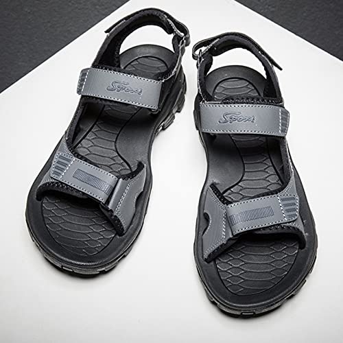 Men's Sport Sandals, Open Toe Trail Outdoor Shoes, Lightweight Trail Walking Casual Sandals Water Shoes 5