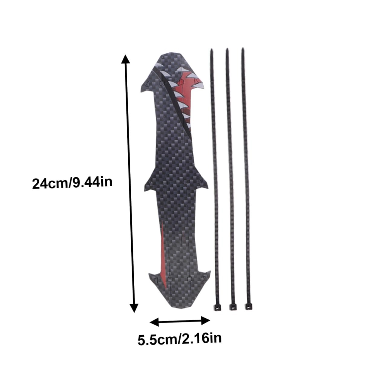 VICASKY 2Sets Bike Chain Protector Durable Frame Cover Stickers for Easy Installation Bike Chain Guard Scratch Resistant Design for Outdoor Cycling