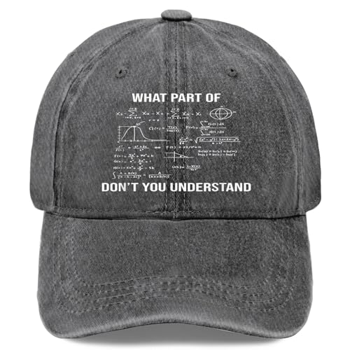 What Part of Don't You Understand Hats for Womens Low