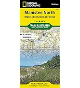 Manistee North Map [Manistee National Forest] (National Geographic Trails Illustrated Map, 758)