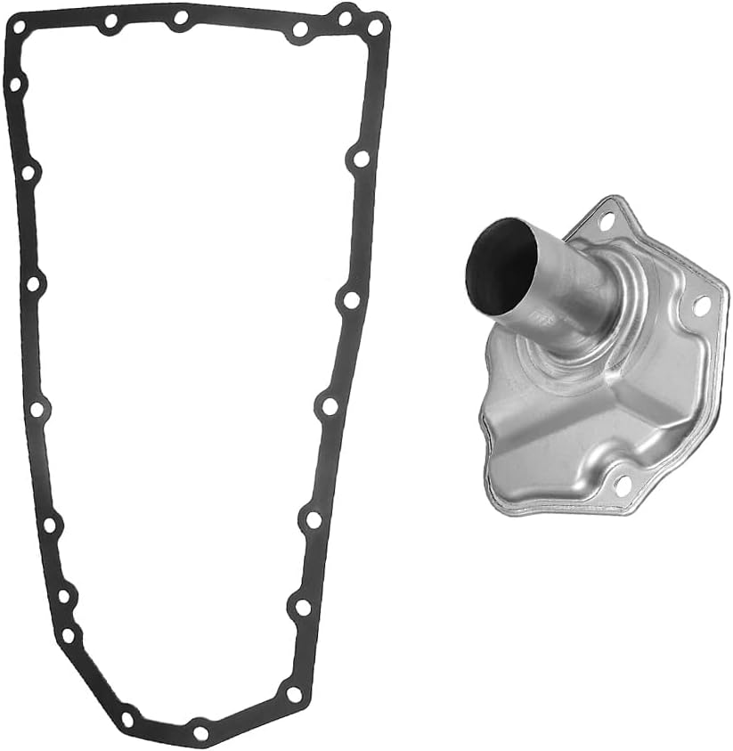 Riloer 1 Set 31728-29X0A, Car Transmission Filter Oil Pan Gasket Set, 2016-2019 Compatible with Infiniti QX60 Compatible with Nissan ALTIMA MAXIMA JUKE PATHFINDER QUEST MURANO