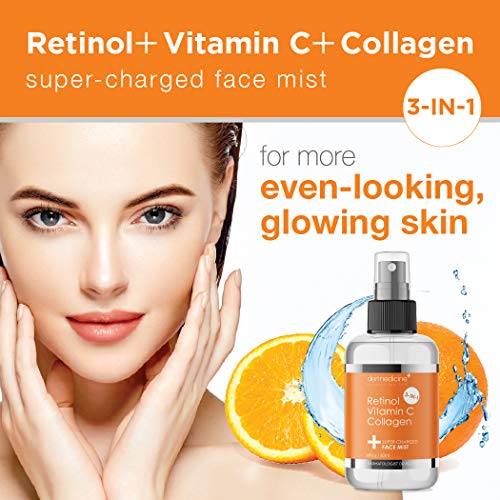 Dermedicine DRM-FMST-3IN1 3 In 1 Super-Charged Anti-Aging Face Mist W/Retinol thumb #2