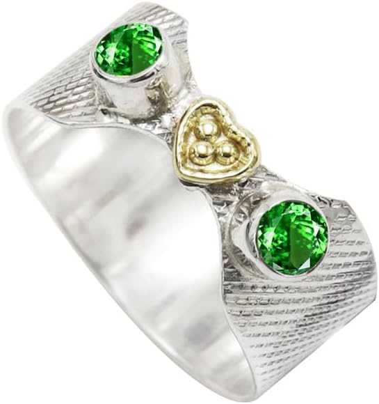Gemstone Band Ring Men And Women Band Ring Gift Item Sterling Silver Handmade All Size Band Ring TSR1096AA