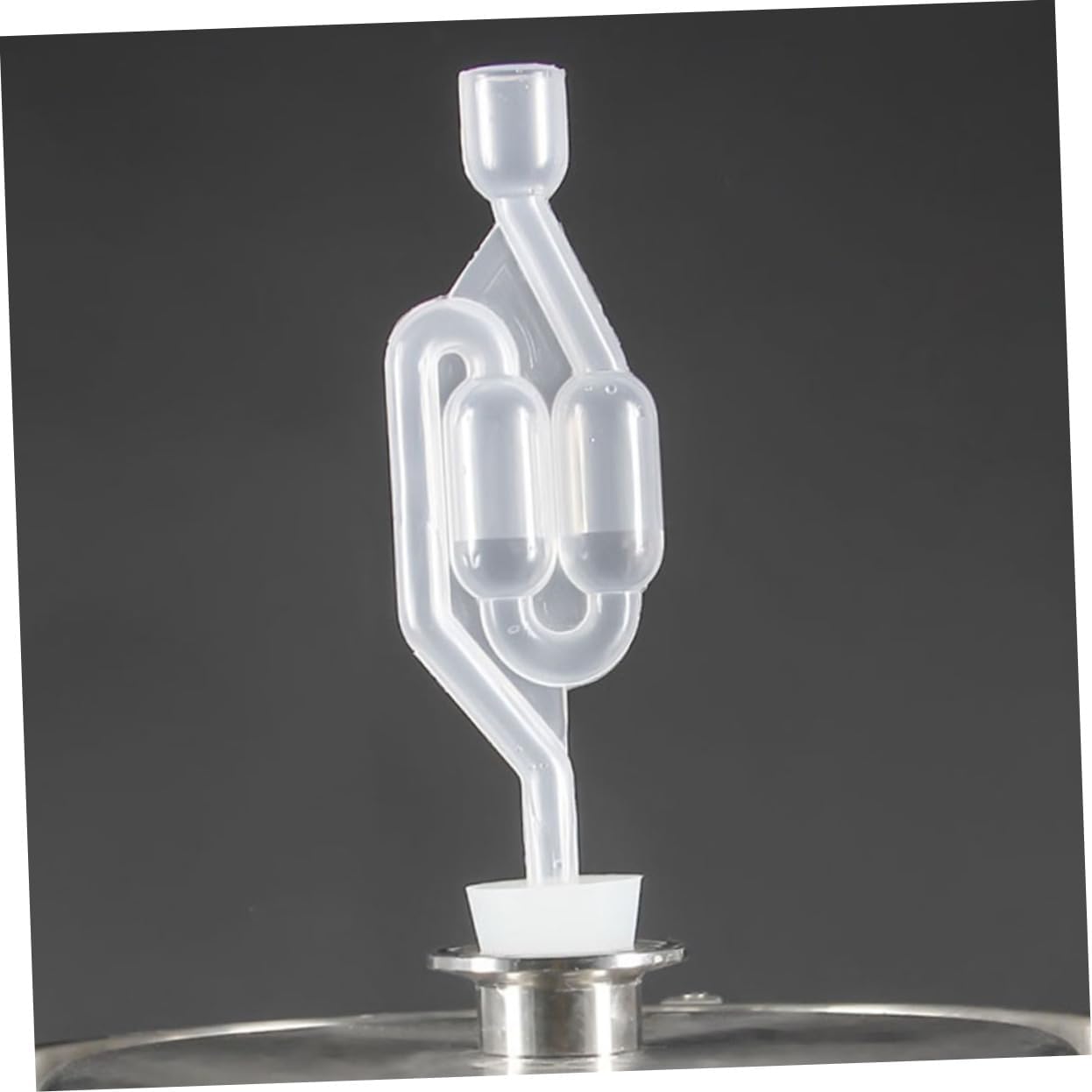 2 Pack Wine Fermentation Air Lock, One-Way Water Seal Valve