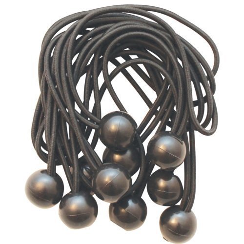 Somarke, 30 x lacci elastici con sfere per tende