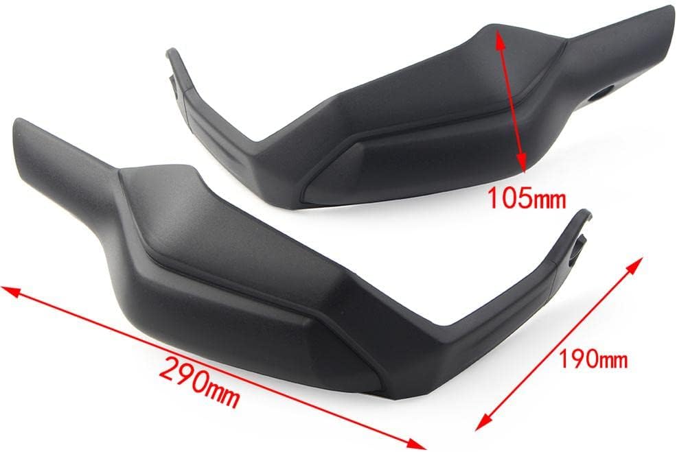 FSFY Hand Guards Protector, Handguards Black for HONDA X-ADV 750 2017 2018 2019 2020
