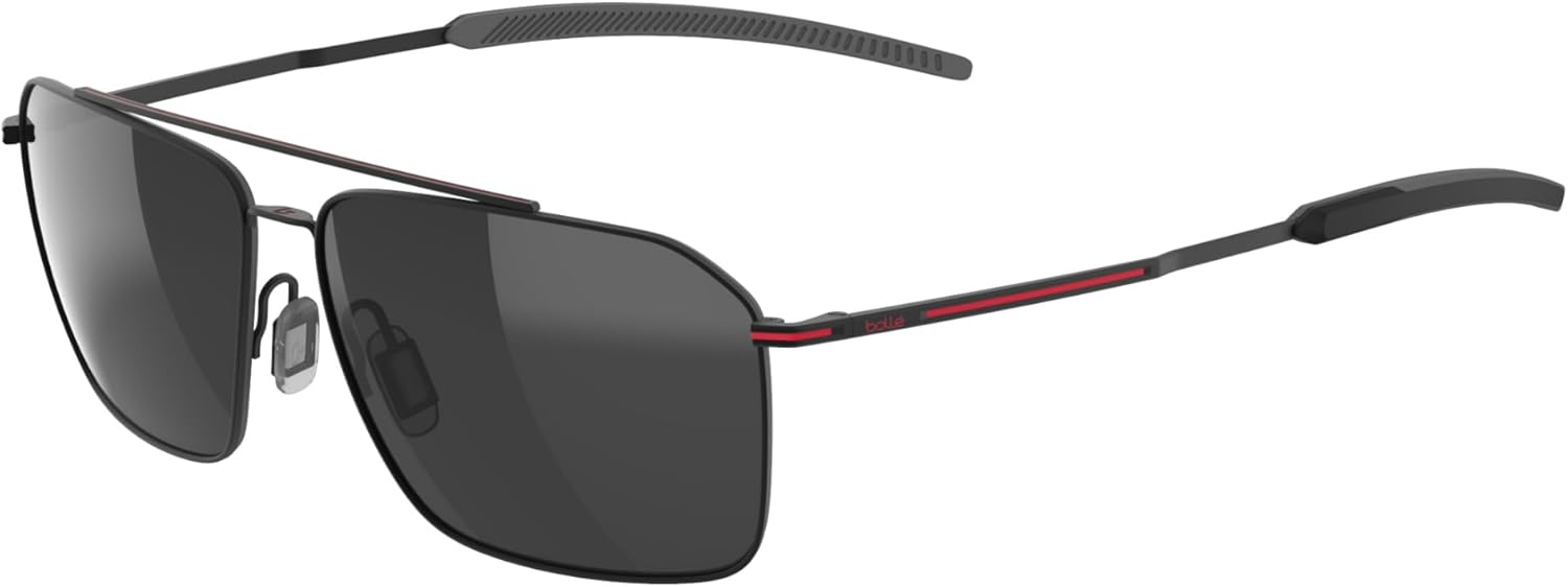 bollé Flow Black Red Matte – Volt+ Gun Polarized