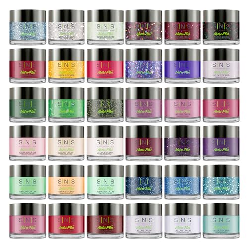 SNS Nails Dip Powder Kit, Gelous Color Dipping Powder Set