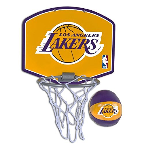 Spalding NBA Los Angeles Lakers Mini Hoop Set