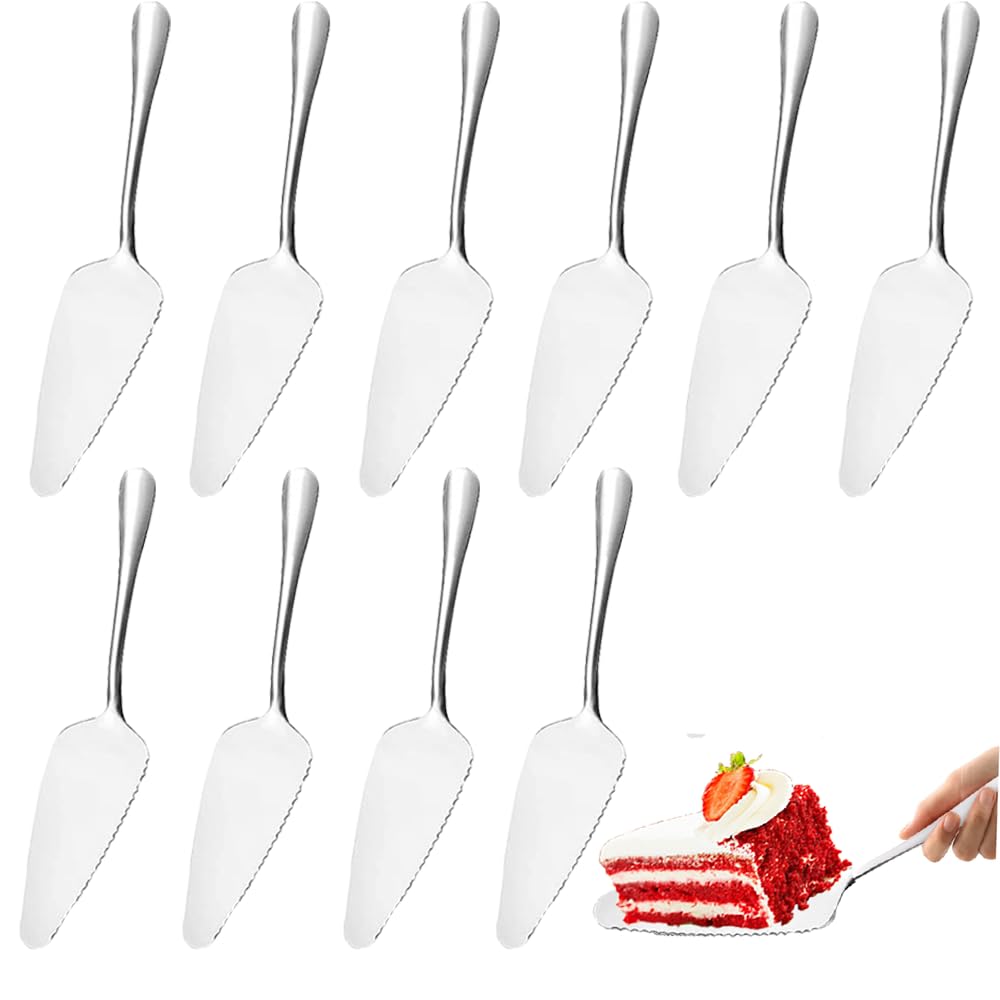 Set Coltello E Spatola Per Torta Matrimonio - Acciaio Inossidabile, 2 Pezzi, Argento