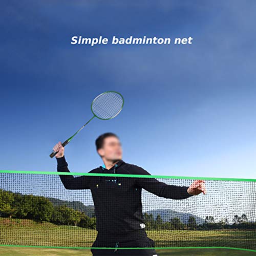 Set da Badminton Portatile con Rete, Rete da
