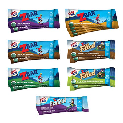 Clif Kid ZBAR, ZBAR Filled, ZBAR Protein & ZFruit - Organic Granola Bars
