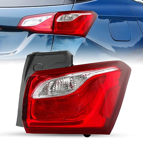SOCKIR Fit for 2018-2020 Chevy Equinox Tail Light Incandescent Model Assembly Replacement Outer Halogen Rear Taillight OE Direct Brake Tail Lamp RH (Right Passenger Side)
