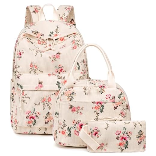 Bluboon 3-in-1 School Backpack Set