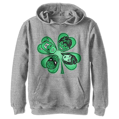 Hoodie Marvel enfant retro M pour l'école et le sport en sweat à capuche gris confortable