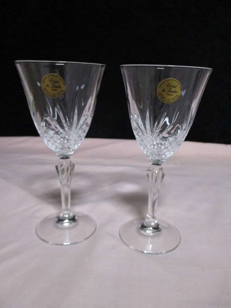 Amazon | 棗 ワイングラス クリスタル デ フランドル 2客