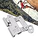 SPYMINNPOO Climbing Grab Ascender, Self Locking Equipment Anti Fall Device Safety Tool with Stainless Steel Material for Repair Construction