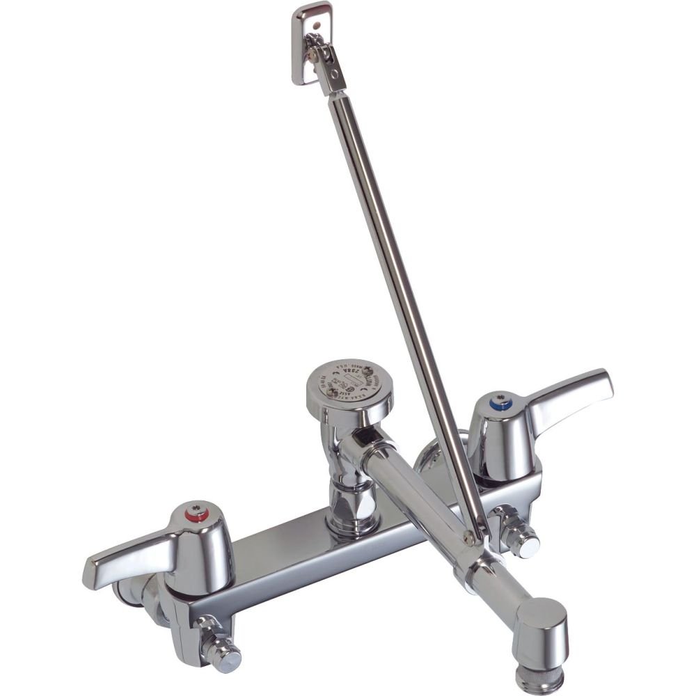 Delta Faucet 28C2383 28T Two Handle 8-Inch Wall-Mount Service Sink
