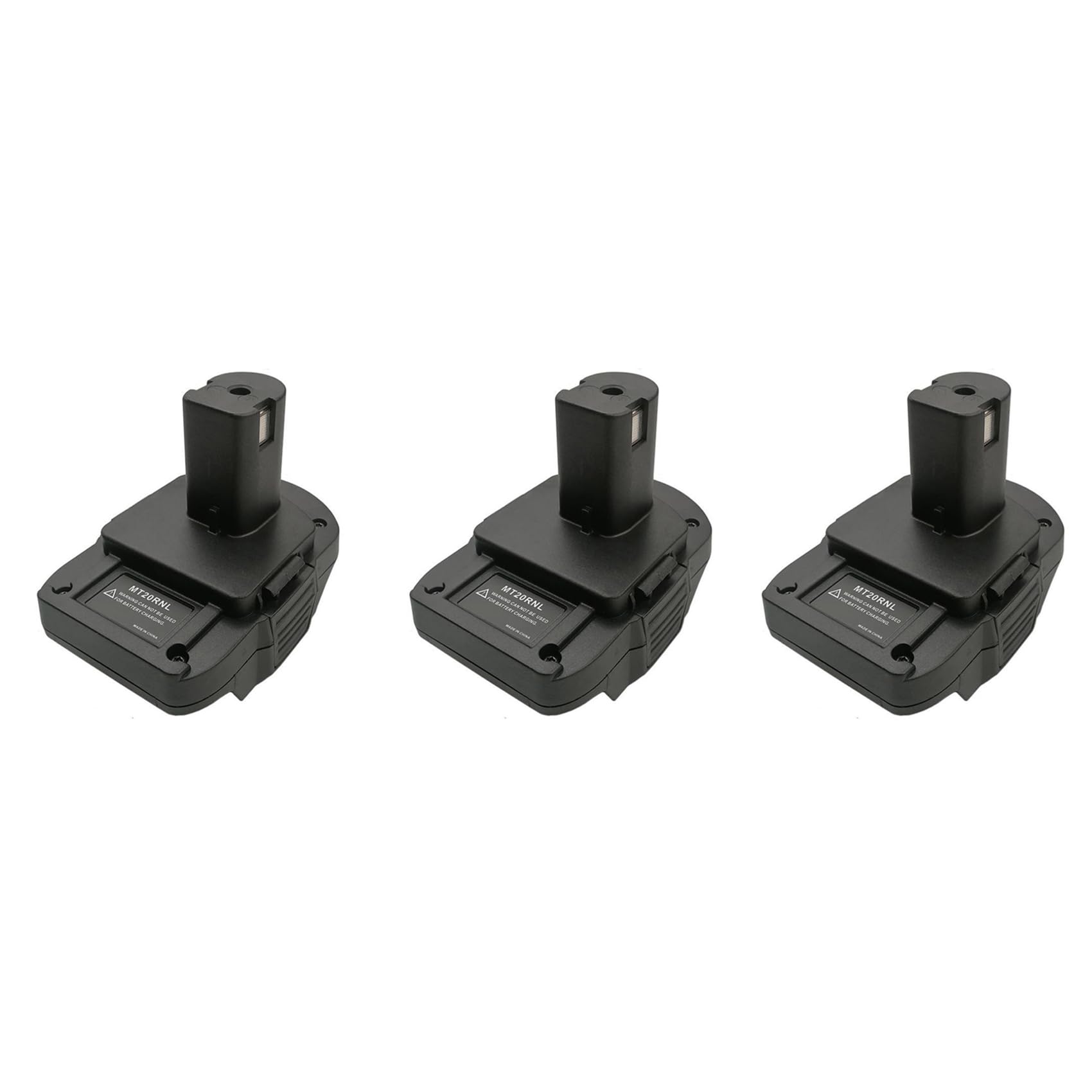 Jnchdghwa Black 3X Battery Adapter Mt20rnl For 18V Battery Convert To For Roybi 18V Tool Use,Convert For To 18V