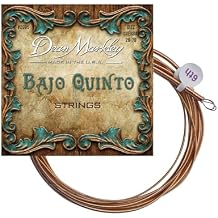 Dean Markley Diez Cuerdas Para Bajo Sexto, 26-78 QN, 80/20 True Brass over Swedish Steel, Hex-Tinned Mandolin Strings, Proprietary Pitch String Wind Winding for Superior Tone & Performance, Biege