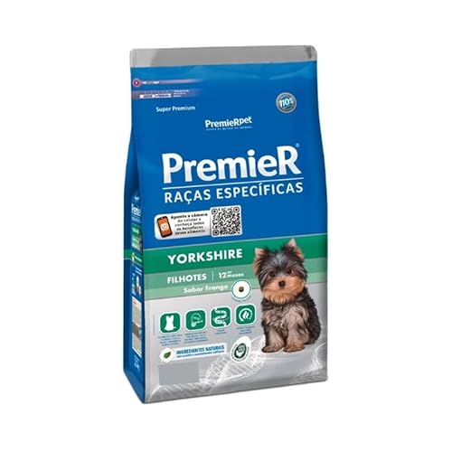 Comida Específica para Raças Premiadas Yorkshire para Filhotes de Cães 2,5Kg