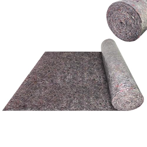 LZQ Rouleau de 50 m de non-tissé 180 g/m², film de recouvrement avec revêtement antidérapant en polyéthylène, protection contre les fuites de liquides,...