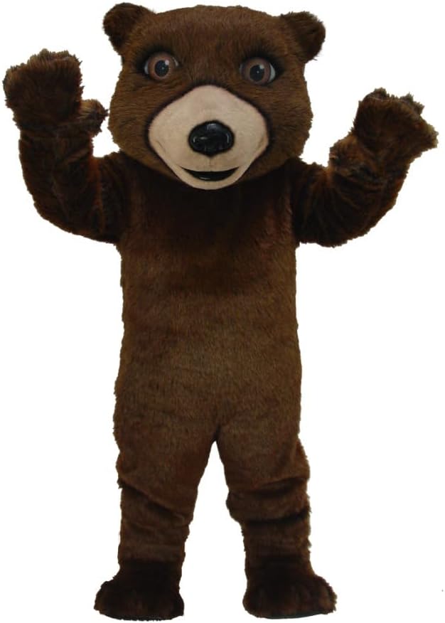 Generic Thermo-lite Friendly Grizzly Mascot Costume, One Size Fits Most