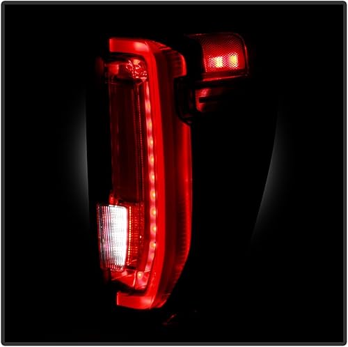 Miniatura 6 de KEEKPO - Para tipo LED de fábrica 2019-2023 GMC Sierra 1500 Luz trasera LED completa reemplazo de la lámpara de freno lado del pasajero