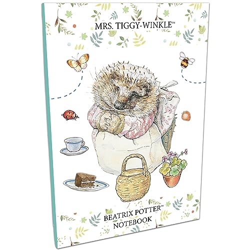 Robert Frederick Premium B5 Lined Notebook Journal Mrs Tiggy-Winkle Design, Multicoloured