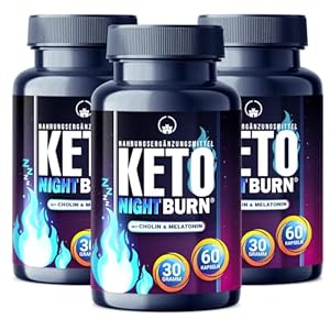 Saint Nutrition Keto Night Burn Kapseln 3er