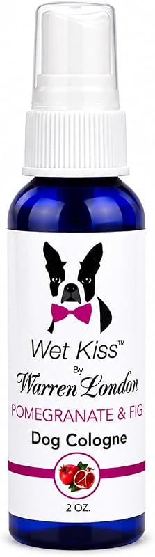 Colônia para Cães Warren London Wet Kiss com Fragrância de Romã e Figo, 59 mL