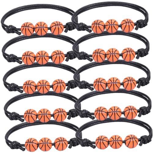 Bracelets à balle YSJNGF par lot de 10 pièces au design unique pour affirmer votre style au quotidien