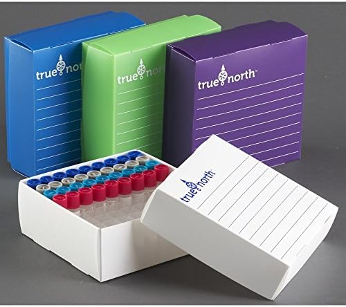 Stellar Scientific - True North Thin Film Freezer Box/cryo Box for microtubes - 10/PK
