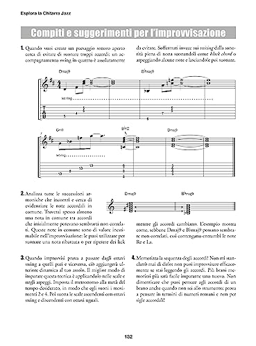 Esplora La Chitarra Jazz. Introduzione All'armonia Jazz, Alla Tecnica E All'improvvisazione. Metodo. Con File Audio Per Il Download - 10