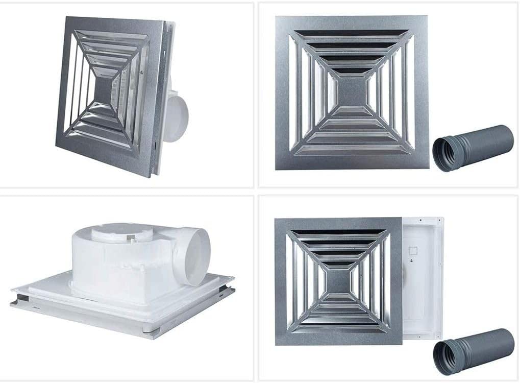 Inline-Kanallüftungsventilator-Abluftgebläse Für Grow-Zelt, Geerdeter Netzkabelauslass