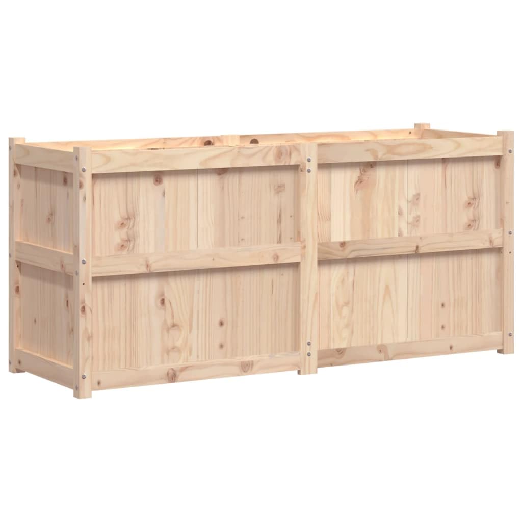 vidaXL Plantenbak 150x50x70 cm massief grenenhout