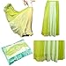TopTie Full Circle Skirt Flowing Maxi Skirts Best Chiffon Skirt