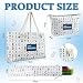 LaRandom American Mahjong Tile Set, 166 Blue Tiles, 4 All-in-one Rack/Pushers, Complete Western Mahjong Set with Mah Jong Printed Carrying Bags