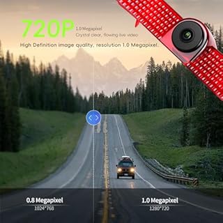 Car Brake Light Rear View Backup Camera for Chevy Express Van 2003-2017 / GMC Savana Van 2003-2017 Top Rear Brake Light Camera HD IR Night Vision Reversing Camera IP67 Waterproof