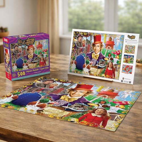 MasterPieces Rompecabezas de 500 piezas para adultos y familias - Willy Wonka y la fábrica de chocolate - 15"x21" miniatura 7