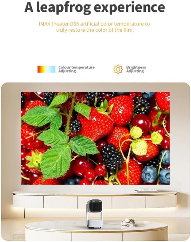 High Definition Outdoor Portable Home Projector