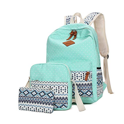 Preisvergleich Produktbild Mayanyan Canvas Rucksack National Sturm Punkt DREI Stück Kondom Schüler Freizeit Rucksack